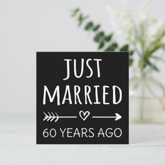 Invitation Mariés depuis 60 ans I (Debout devant)