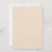 Invitation Mariés squelettes gothiques vintage pour mariage (Dos)