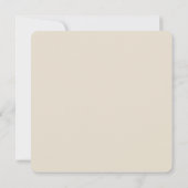 Invitation Marigold Rustic Boho Automne Floral Mariage (Dos)