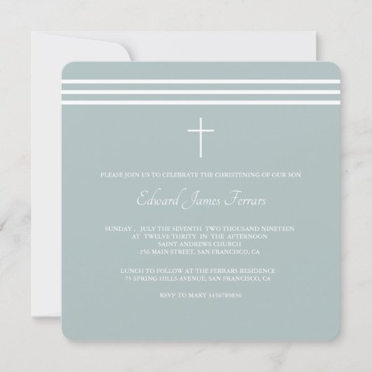 Invitation Marin beau (Devant)