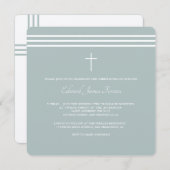 Invitation Marin beau (Devant / Derrière)