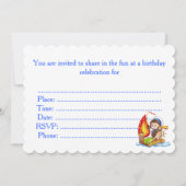 Invitation Marin courageux (Dos)