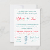 Invitation marin nautique (Devant)