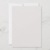 Invitation Marine Bleu Blanc Hashtag Millénaire Enregistrer L (Dos)