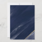 Invitation Marine bleu garçons sport anniversaire (Dos)