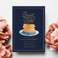 Marine Blueberry Pancakes Fête des mariées Brunch