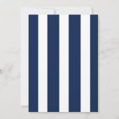 Invitation Marine et Bande blanche de l'ananas à feuilles tro (Dos)