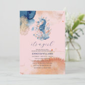 Invitation Marine Life | C'est un Baby shower de grand-mère (Debout devant)