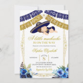 Invitation Marine mexicaine Blue et Gold Charro Big Boy (Devant)