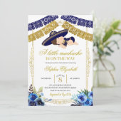 Invitation Marine mexicaine Blue et Gold Charro Big Boy (Debout devant)