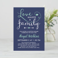 Marine Mint Love Fait Une Douche D'Adoption Famili