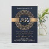 INVITATION MARINE OR ORNATE CLASSIQUE MANDALA GRAND OUVERTURE (Debout devant)