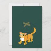 Invitation Marionnettes mignonnes Marionnettes Spectacle Anni (Dos)