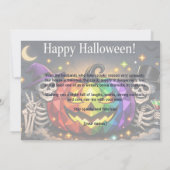 Invitation 🎃🌈Maris LGBT Épouvantables (Dos)