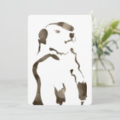 Invitation marmotte (Debout devant)