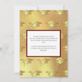 Invitation Maroon and Gold Graduation (Dos)