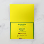 INVITATION MARQUE VÉRIFIÉE JAUNE CLAIR ET MODERNE (Intérieur)