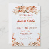 Invitation Marquer votre calendrier : Enregistrer la date (Devant)