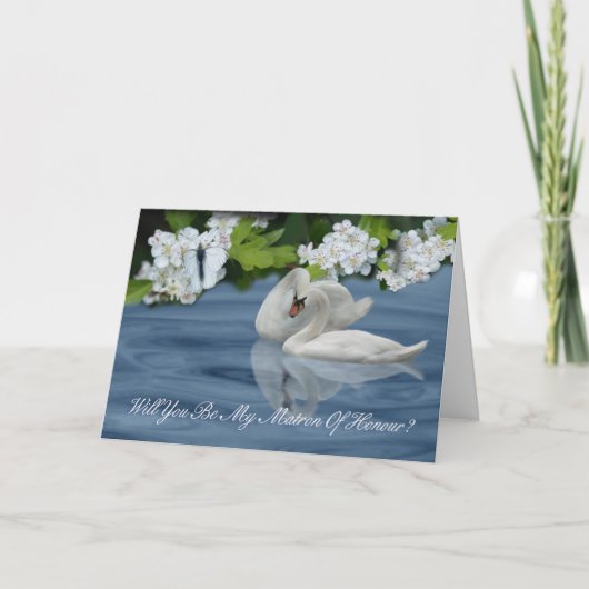 Invitation Marraine d'honneur - Veux‑tu être ma marraine d'ho (Devant)