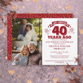 Invitation Marry Ruby 40e anniversaire de Mariage 2 Photo