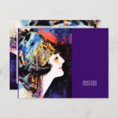 Invitation Martha Mansfield (Devant / Derrière)