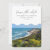 Invitation Martha's Vineyard Photo Save the Date Mariage (Devant)