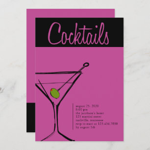 Invitation Martini