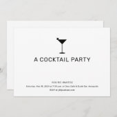 Invitation Martini (Devant / Derrière)