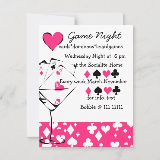 Invitation Martini (Devant)