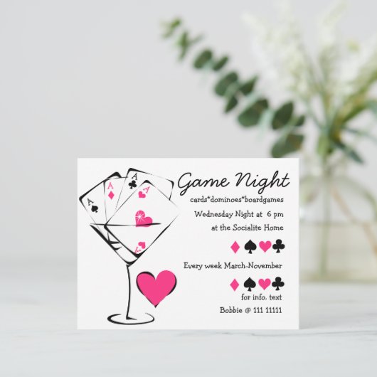 Invitation Martini (Debout devant)