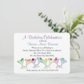 Invitation Martini Anniversaire (Debout devant)
