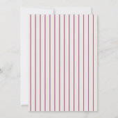 Invitation Martini Anniversaire (Dos)