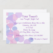 Invitation Martini Bubbles (Devant / Derrière)