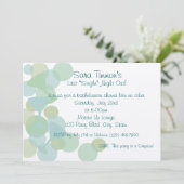 Invitation Martini Bubbles (Debout devant)