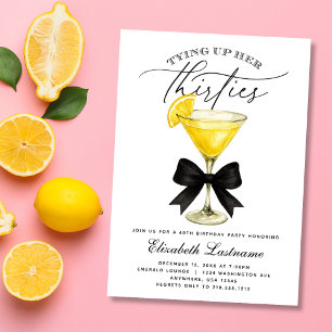 Invitation Martini Fêtant Ses 40 Ans