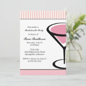 Invitation {martini} fillettes nocturnes (Debout devant)