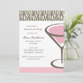 Invitation {martini} fillettes nocturnes (Debout devant)