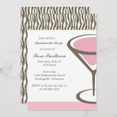 Invitation {martini} fillettes nocturnes (Devant / Derrière)