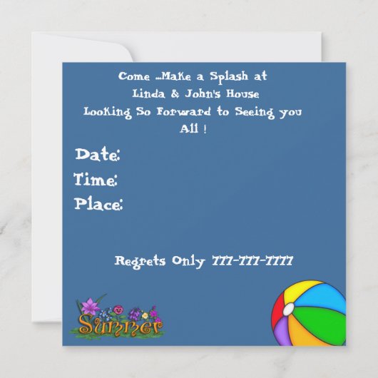 Invitation Martini Martini (Dos)