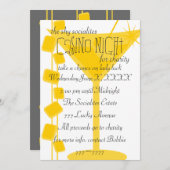 Invitation Martini Rock Retro (Devant / Derrière)