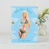 Invitation Martini time Bikini Babe Thunder_Cove  (Debout devant)