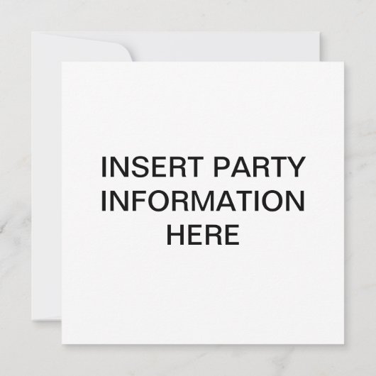 Invitation MARTINI ZEN - Plan de l'invitation pour une bonne  (Dos)