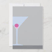 Invitation martinipink, Honoring the Bride to be..., Augus... (Dos)