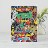 Invitation Marvel (Debout devant)