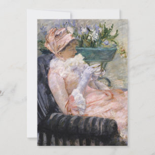 Invitation Mary Cassatt - La tasse de thé