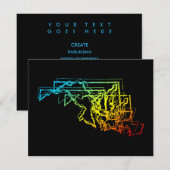 Invitation maryland chill flou (Devant / Derrière)