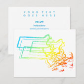 Invitation masachusetts refroidissement flur (Devant / Derrière)