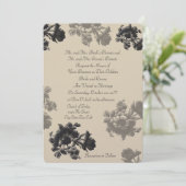 Invitation Masala Flora Mariage (Debout devant)