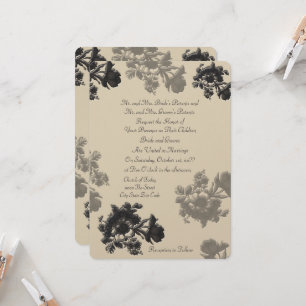 Invitation Masala Flora Mariage