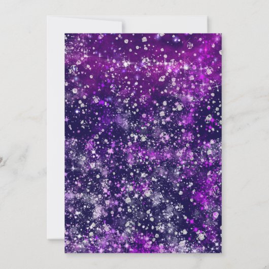 Invitation Mascarada de cumpleaños personalizada en negro (Dos)